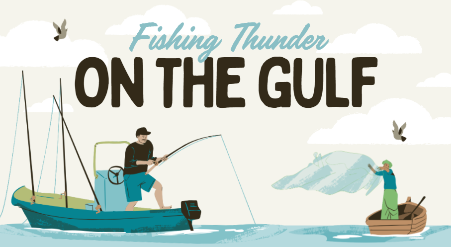 Fishing Thunder On The Gulf