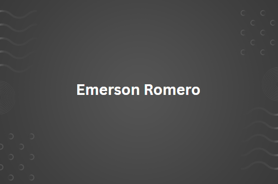 Emerson romero